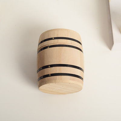 Barile di legno a colori semplici personalizzabile per le tue preferenze