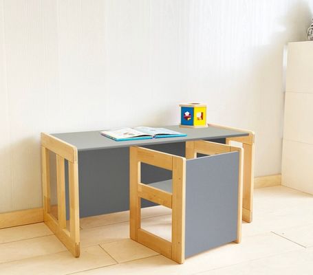 Spazio risparmiato e sedia da tavolo Montessori funzionale per bambini mobili da letto