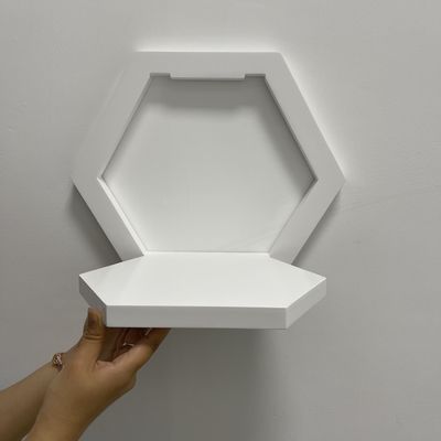 PANELLO a risparmio di spazio Mensola da parete in legno per l'esposizione di fiori e per l'organizzazione degli articoli per la casa