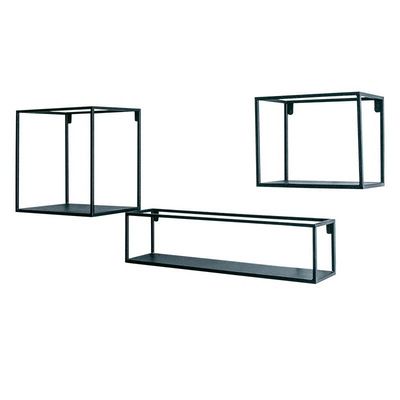 NO Ripiani di legno gonfiabile con ripiani di metallo e legno massello di design moderno