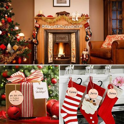 Artiglieria decorativa Legno di montagna 3,5-4 pollici Legno naturale non finito con buco sostenibile