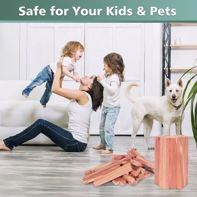 Organizzate gli armadi e i cassetti con blocchi di cedro aromatico di taglia comune o personalizzati