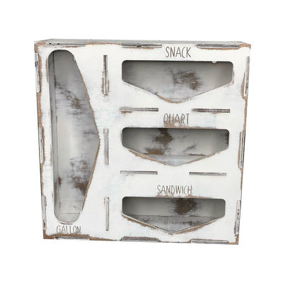 Conveniente organizzatore di sacchetti con coperchio a candela Stampa personalizzata per tutte le soluzioni di stoccaggio