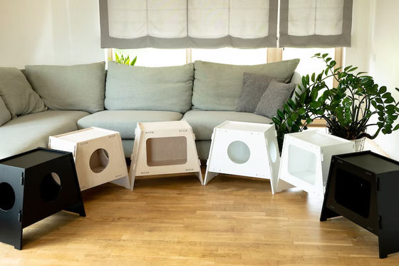 Apparecchio domestico in legno Modern indoor pet cage Casa per cani e gatti Soggiorno