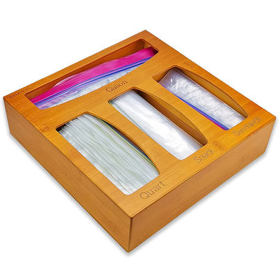 Conveniente organizzatore di sacchetti con coperchio a candela Stampa personalizzata per tutte le soluzioni di stoccaggio