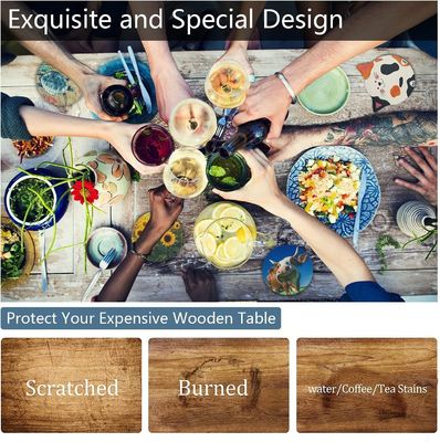 Moderne di design ceramiche sottoposte in varie forme e colori per la decorazione del tavolo