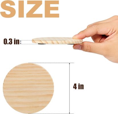 Sottopiani in legno ecologico incisi per la decorazione del tavolo accessori tappetini riforniti