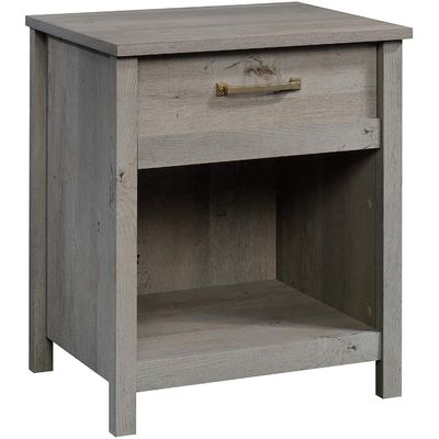 Tavolo da notte in legno massello con cassetto di archiviazione Divano di taglia personalizzata Tavolo laterale Tavolo a letto