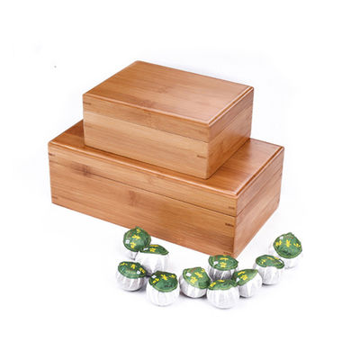 Scatole di bambù biodegradabili fatte a mano Scatole regalo artigianato Scatole di bambù o legno personalizzato