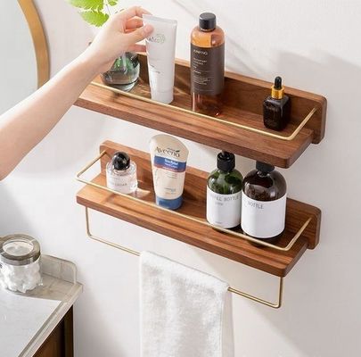 Moderni e eleganti scaffali a parete Mobili da deposito appesi In metallo In legno