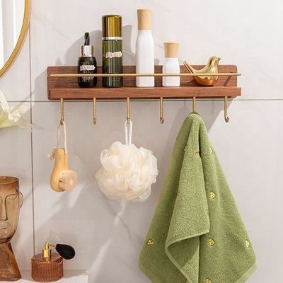 Moderni e eleganti scaffali a parete Mobili da deposito appesi In metallo In legno