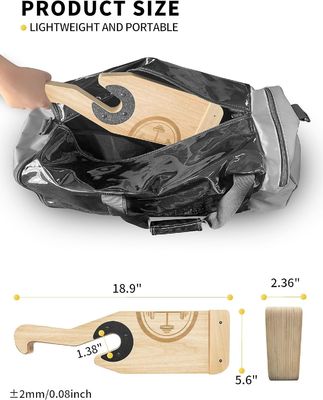 Manico antiscivolo di legno Deadlift Barbell Jack per l' allenamento con pesi Bar Stand Logo personalizzato