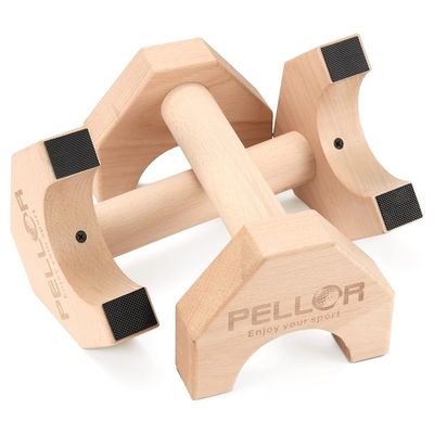 Push Up Bars Gym Gear Attrezzatura con tappeto antiscivolo allenamento solido esercizio femminile uomini fitness portatile su richiesta