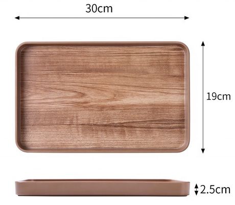 Piatto di legno personalizzato per la tua scelta o colore semplice per la cucina moderna