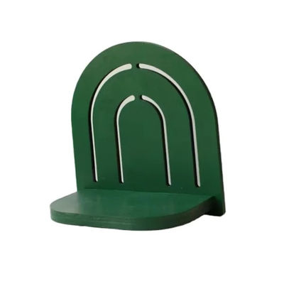 Decorazione a muro in legno arcobaleno Piccole piante ripiano per mobili da soggiorno