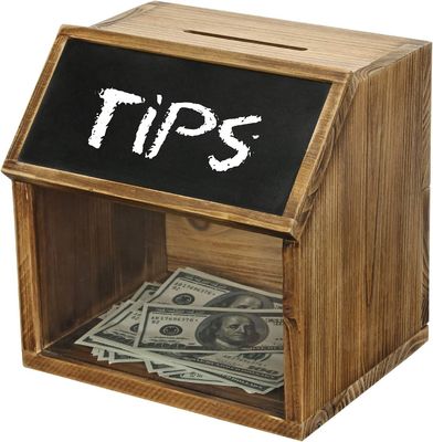 Giocattoli Organizzatore Multifunzione Scatola di scarico con etichetta di cartone di calce e finestra acrilica