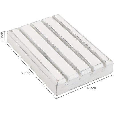 Pintato marrone 4 file legno bruciato sfida militare portamonete 4x6x1 pollice