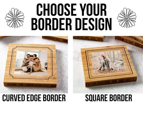Marco fotografico in legno con stile personalizzabile campione gratuito o sarà restituito