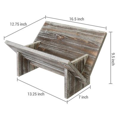 Disponibile in libreria in legno in stile retrò Organizzatore per riviste Archivi di libri Album