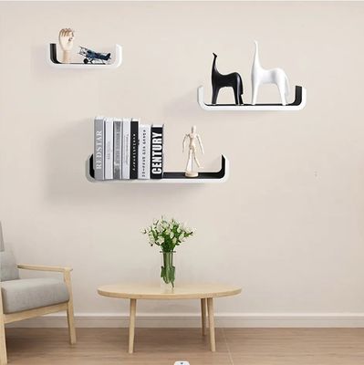 Disegno colore e dimensione personalizzati Moderno MDF Legno stile a forma di U per progetti di personalizzazione