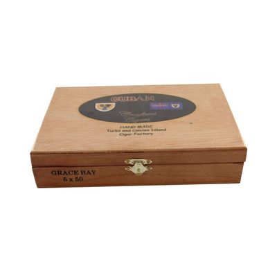 FSC Certified Handmade Wood Cigarette Box con stampa e imballaggio personalizzato del logo