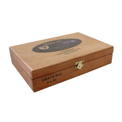 FSC Certified Handmade Wood Cigarette Box con stampa e imballaggio personalizzato del logo