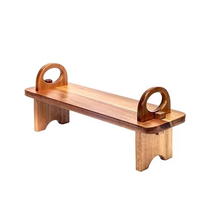 Logo personalizzato Elegante Decorazione a mano Finitura domestica Mensola organizzatore Cheese Board