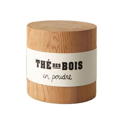 Scatola per il tè in legno Bottone per il tè Caffè Caramelle in incisione Stampa Manipolazione