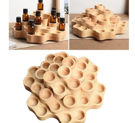 15ml e 10ml bottiglia di olio essenziale display Stand Rack con logo personalizzato accettabile