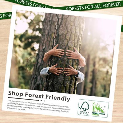 Specchio a parete in legno per il bagno In legno massello Rame di legno rustico