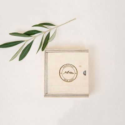 Customized Fancy Custom Printed Mini Box per regali in legno per lo stile ambientale
