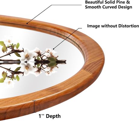 Specchio a parete a doppio livello di grande quantità per la decorazione del bagno nel salotto dell'ingresso del soggiorno