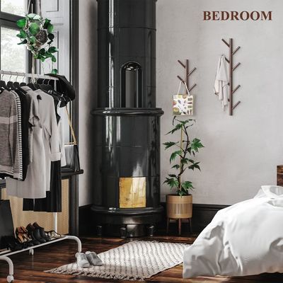 Appendice per decorazioni murali a gancio di legno per camera da letto e bagno dietro le porte/sulle pareti