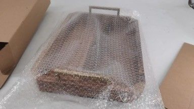 Disegni personalizzati Grande vassoio in legno in stile rustico per tavolo da caffè