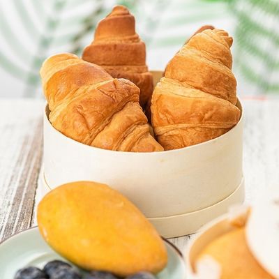 Logo personalizzato di corteccia di pioppo o contenitore rotondo di legno di rivestimento di frutta per l'ambiente