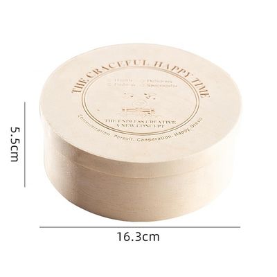 Vitalucks Custom Insalate di legno rotondo Bento Lunch Box La soluzione ecologica perfetta