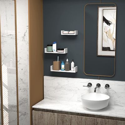 Ripiani a parete in legno massello realizzati a mano Ripiani galleggianti Ripiani a parete in legno per la casa