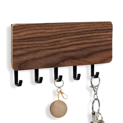 Portante per posta per ingresso personalizzato per parete con 5 ganci chiave Montaggio parete Portafogli per lettere di posta