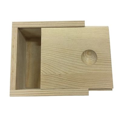 Pacchetto regalo con coperchio scorrevole Scatola di legno con design personalizzato e durata