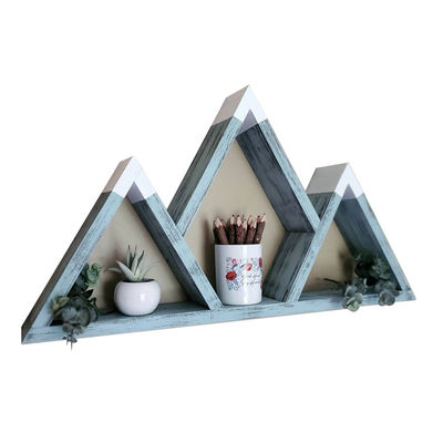 Ripiani galleggianti in legno personalizzati 25x14x4 pollici per ripiani di montagna in legno fatti a mano