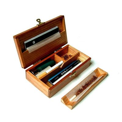 Logo personalizzabile e opzioni di rivestimento con lacca Umidore in legno per la scatola di imballaggio dei sigari