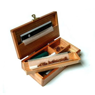 Logo personalizzabile e opzioni di rivestimento con lacca Umidore in legno per la scatola di imballaggio dei sigari