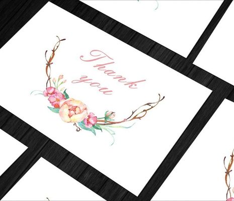 Cartoline di auguri con logo su carta riciclata