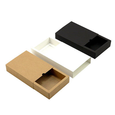 Stampa in incisione Manipolazione Ordine personalizzato Acceptato cassetto regalo cassetto carta con maniglia