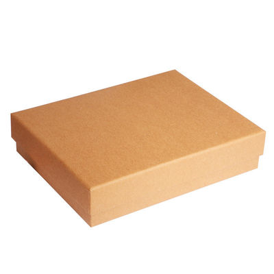 Stampa a mano con laminazione lucida Cartone bianco Kraft riciclato Cartoni artigianali