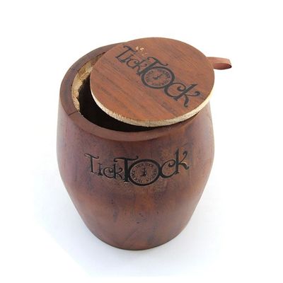 Coppe in botti di vino in legno di noce per bevande personalizzate in occasioni speciali