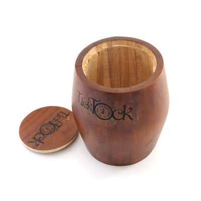 Coppe in botti di vino in legno di noce per bevande personalizzate in occasioni speciali