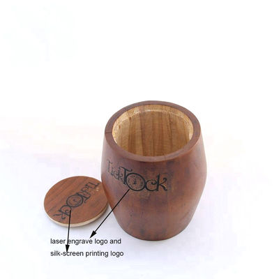 Barretta di whisky in legno con logo personalizzato stile accettabile e naturale