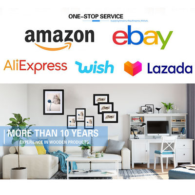 Cassa di legno non finita di peso leggero grande con coperchio a diapositiva di colore naturale Legno compensato di tipo legno