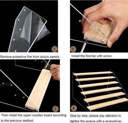 Tenitori di magazzino Rack per la conservazione di oggetti da collezione Pop Figure Cupcake Perfume Desserts